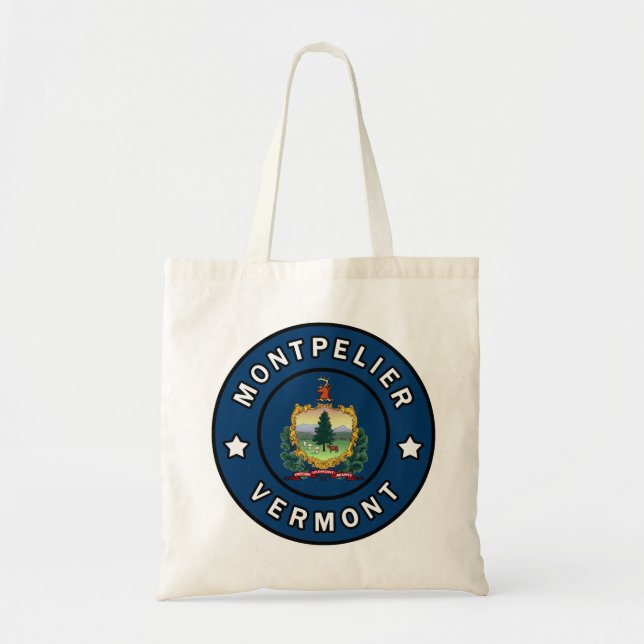 Tote Bag Montpelier Vermont (Devant)