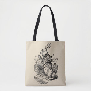 Tote Bag Montre vintage Alice au pays des merveilles le Lap