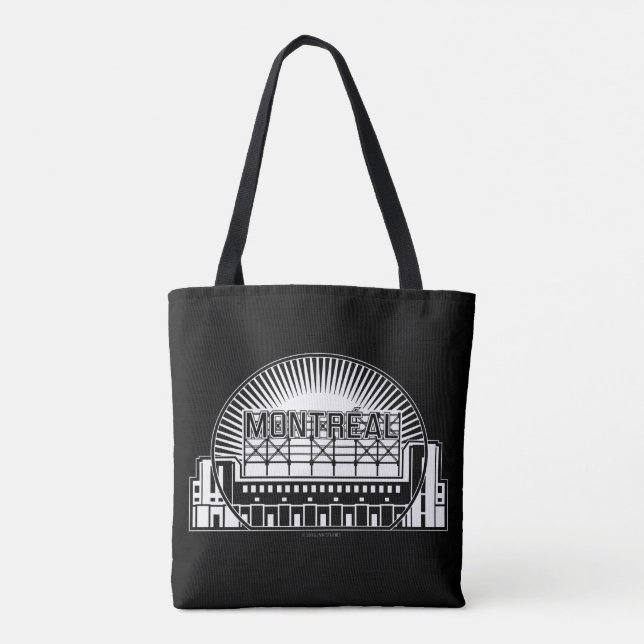 Tote Bag Montréal - Fourre-tout (Dos)