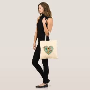 Tote Bag Montrer le coeur de Messy   Fourre-tout Budget   C