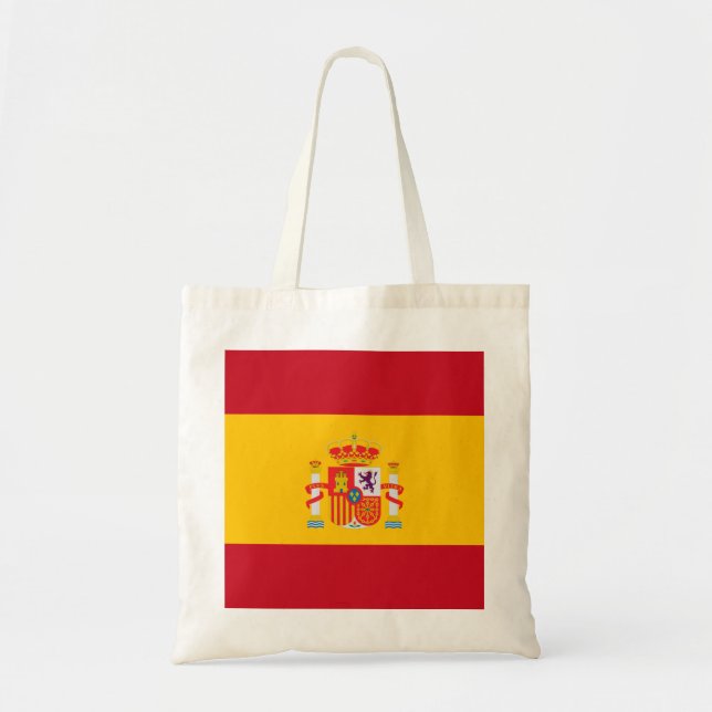Tote Bag Montrez vos couleurs - Espagne (Devant)