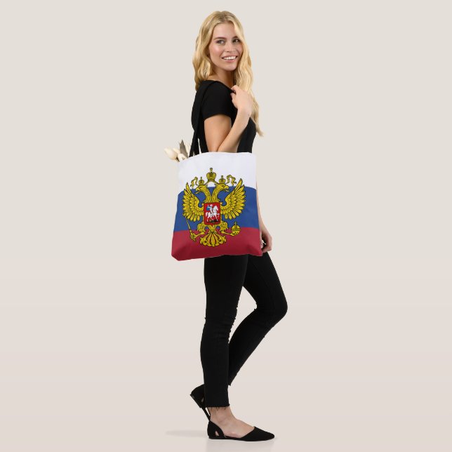 Tote Bag Montrez vos couleurs - Russie (Sur le modèle)