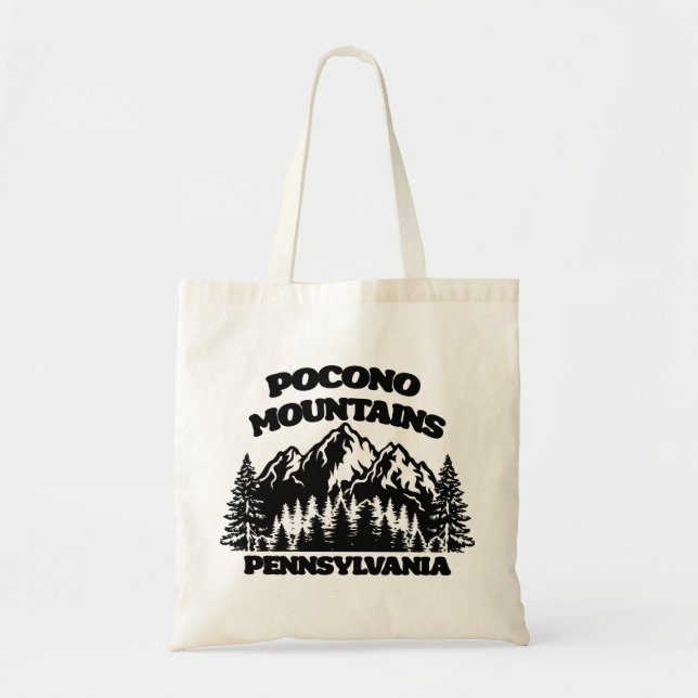 Tote Bag Monts Pocono Pennsylvanie (Devant)