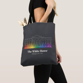 Tote Bag Monuments en lumière | Maison Blanche