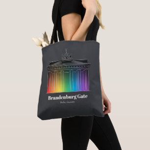 Tote Bag Monuments en lumière   Porte de Brandebourg