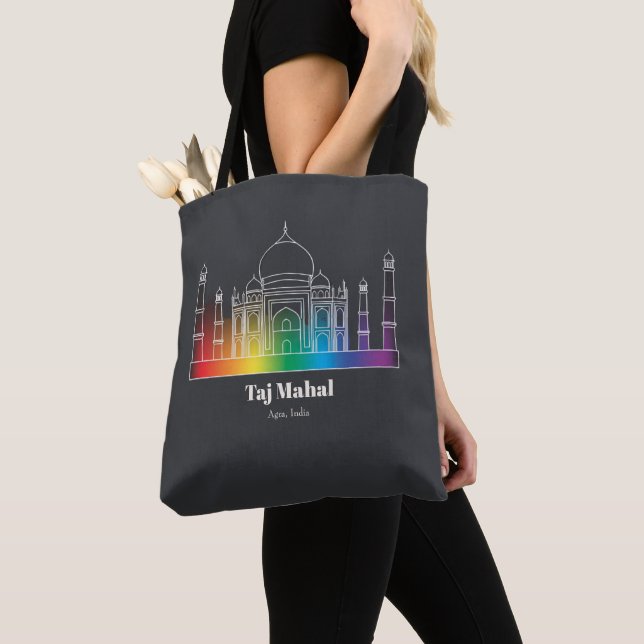 Tote Bag Monuments en lumière | Taj Mahal (De près)