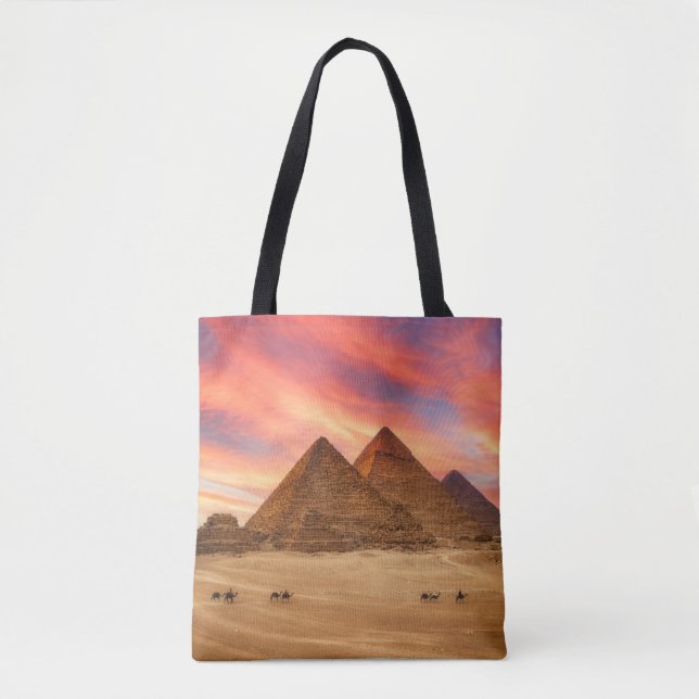 Tote Bag Monuments | The Great Pyramids (Devant)