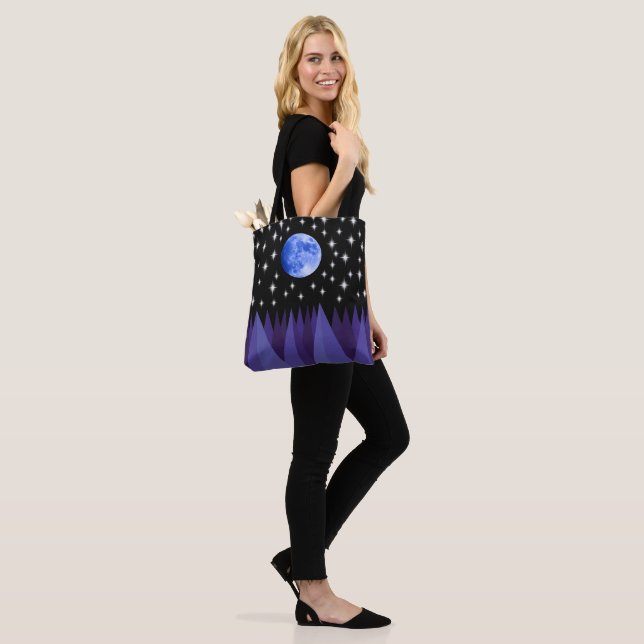 Tote Bag Moon Starlight Fourre-tout (Sur le modèle)
