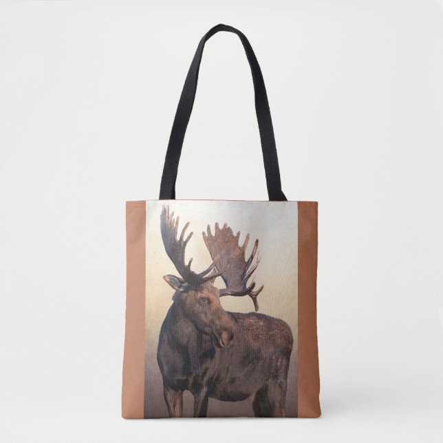 Tote Bag Moose majestueuse (Devant)