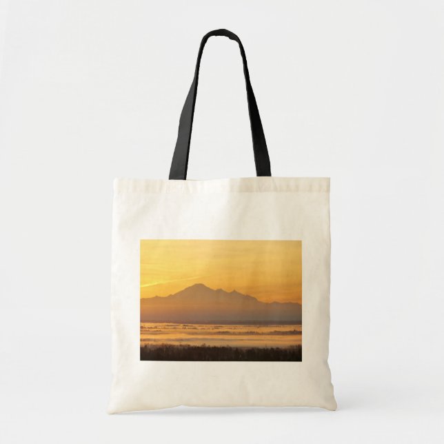 Tote Bag Morning Mountain Magic. (Devant)