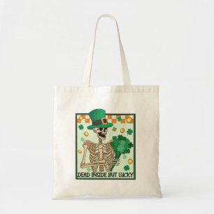 Tote Bag Mort À L'Intérieur Mais Lucky St patrick