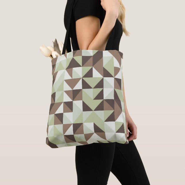 Tote Bag Mosaic Meadow (De près)