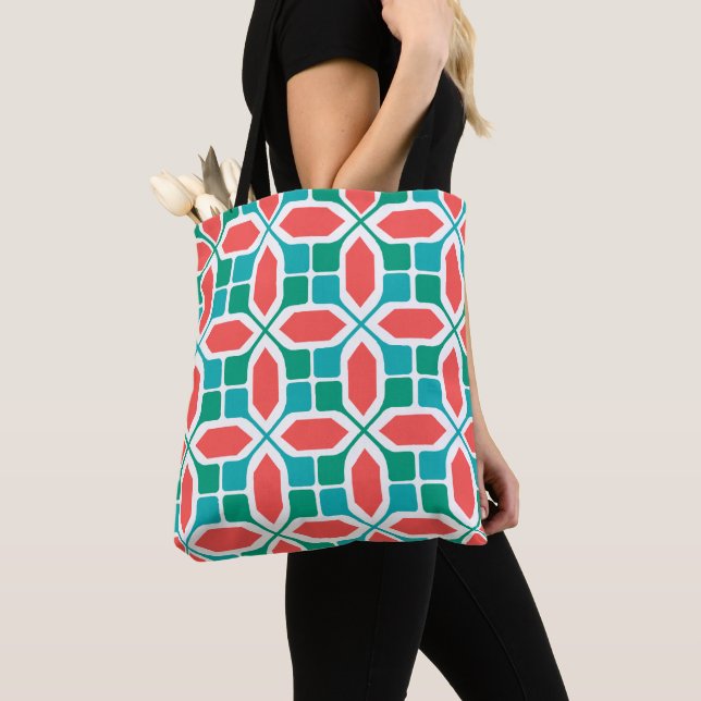 Tote Bag Mosaïque Art déco (De près)