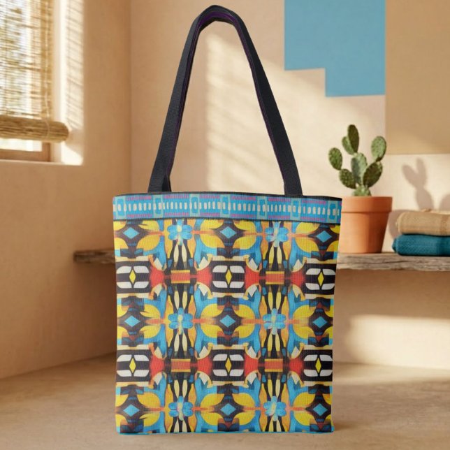Tote Bag Mosaïque Moderne (Créateur téléchargé)