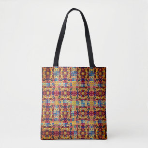 Tote Bag Mosaïque persane / iranienne / marocaine / islamiq