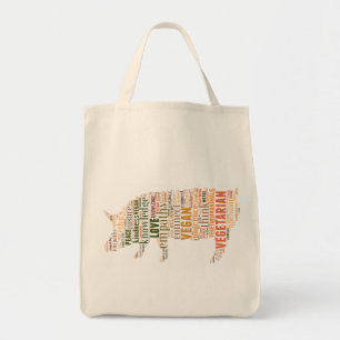 Tote Bag Mosaïque végétalienne