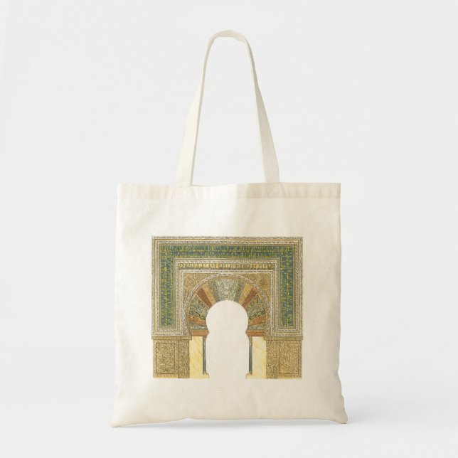 Tote Bag Mosquée de Cordoue Espagne. Mihrab (Devant)