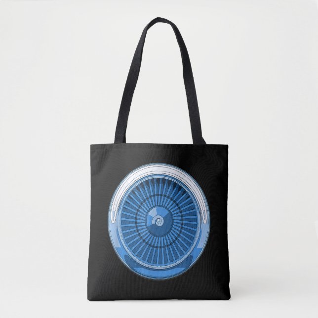Tote Bag Moteur à réaction (Devant)