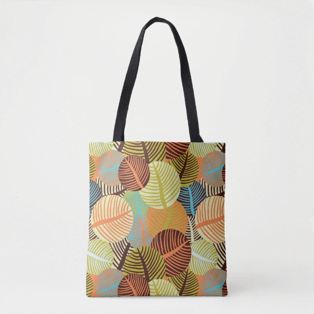 Tote Bag Motif abstrait (Devant)