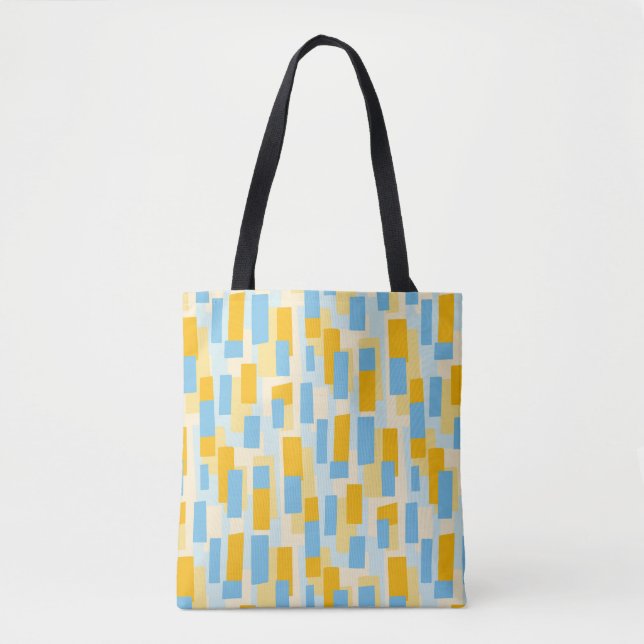 Tote Bag Motif Abstrait couleur 121022 (Devant)