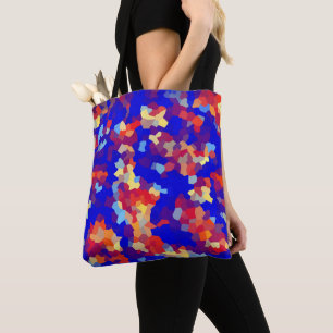 Tote Bag Motif Abstrait Crystal