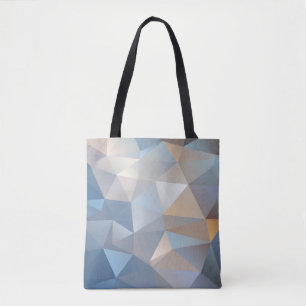Tote Bag Motif abstrait frais de triangle