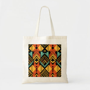 Tote Bag Motif africain dynamique
