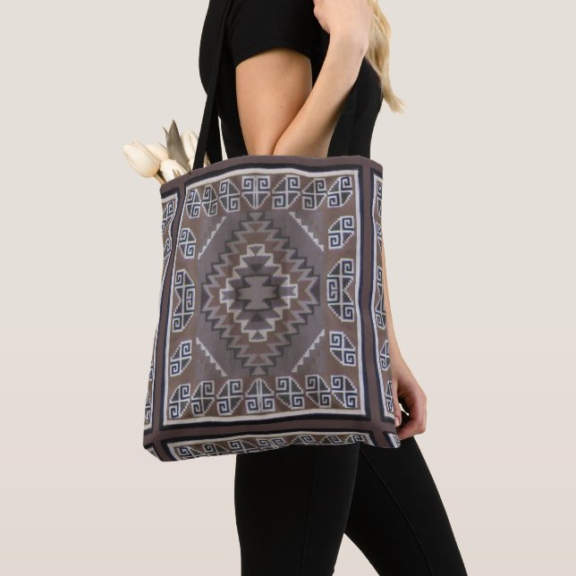 Tote Bag Motif amérindien (De près)
