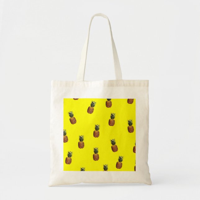 Tote Bag motif ananas (Devant)