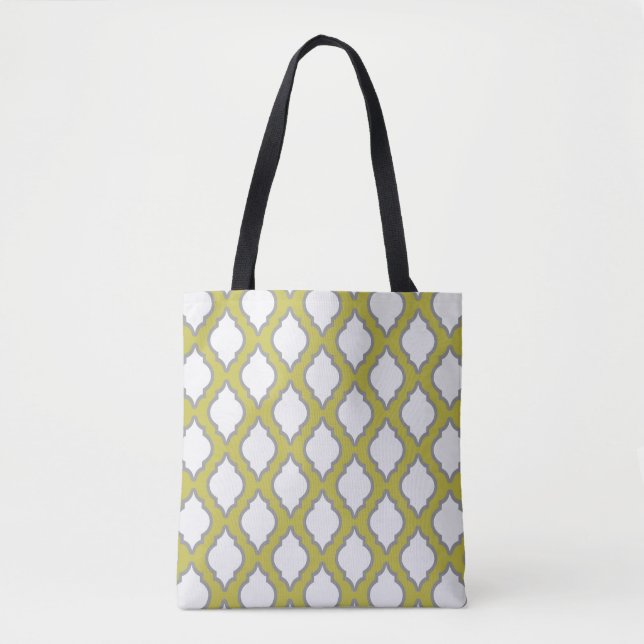 Tote Bag Motif arabe de style (Devant)