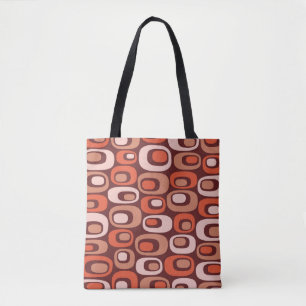 Tote Bag Motif atomique moderne du milieu du siècle