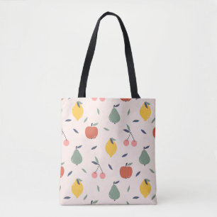 Tote Bag Motif aux fruits mignons