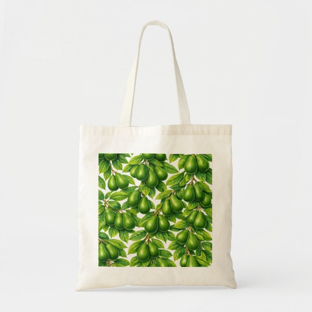 Tote Bag Motif Avocat (Devant)