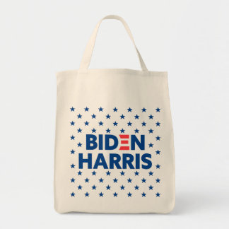 Tote Bag Motif Biden / Harris Blue Stars