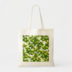 Tote Bag Motif botanique de citron vert