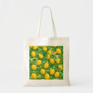 Tote Bag Motif botanique de vigne de melon jaune