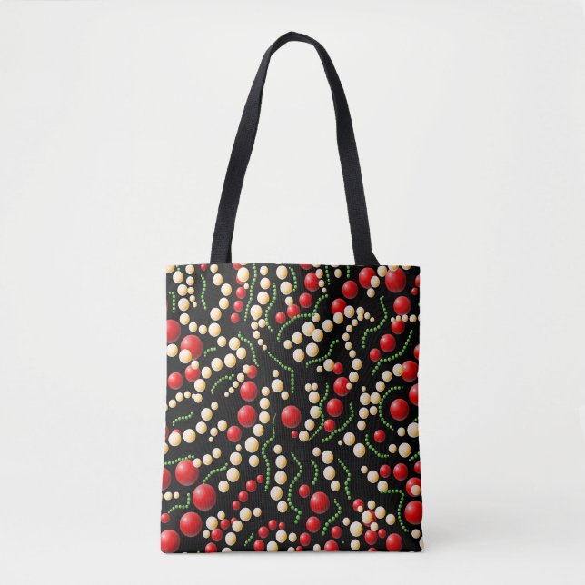 Tote Bag Motif bulles (Devant)