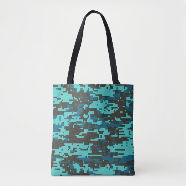Tote Bag Motif Caméra numérique Blues (Devant)