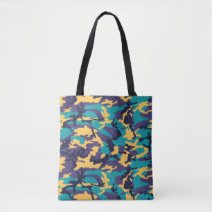 Tote Bag Motif Camo de mi-été