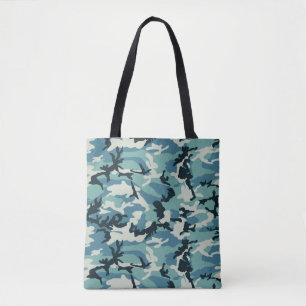 Tote Bag Motif Camo d'hiver