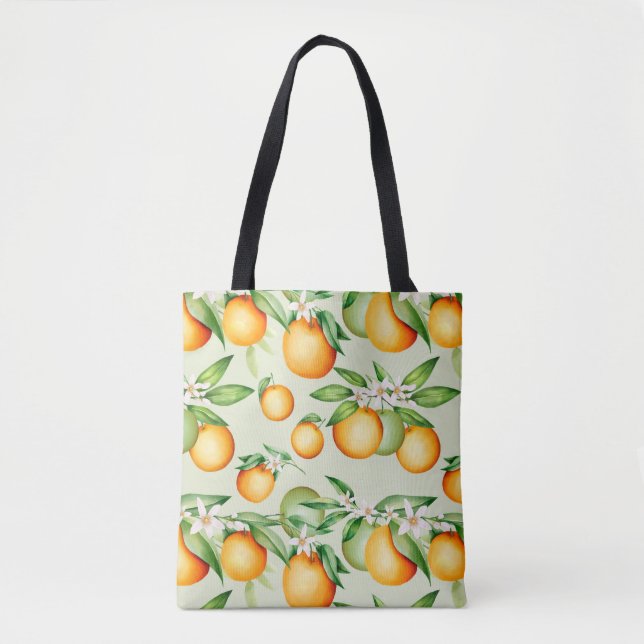 Tote Bag Motif Citrus (Devant)
