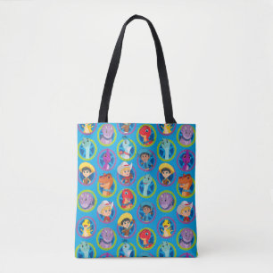 Tote Bag Motif coloré Dino Ranch