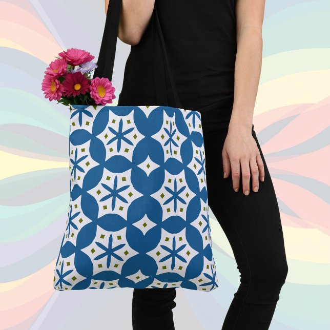 Tote Bag Motif cvpa10 bleu (Créateur téléchargé)