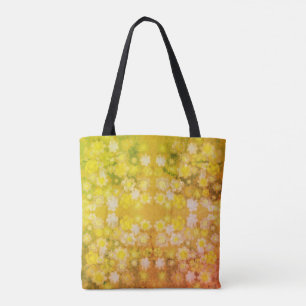 Tote Bag Motif d'aquarelle Abstraite rétro