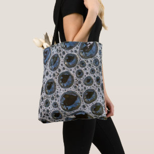 Tote Bag Motif de bulle abstrait