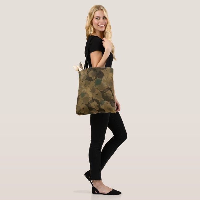 Tote Bag Motif de Camouflage Splatter (Sur le modèle)