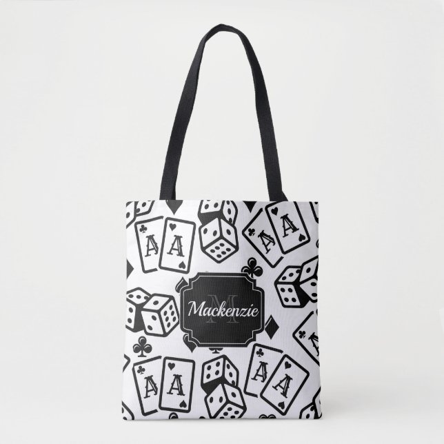 Tote Bag Motif de casino (Devant)