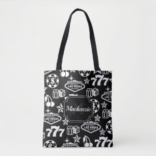 Tote Bag Motif de casino