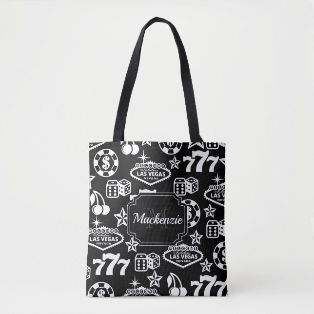 Tote Bag Motif de casino (Devant)