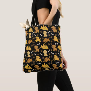Tote Bag Motif de Chien Mignon